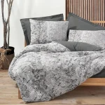 ست کاور دونفره ۴ تکه پنبه‌کتان مدل Dual ترک