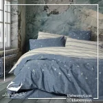 ست کاور دو نفره کتان پنبه Cotton Box مدل Patara