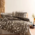 ست کاور دونفره ۴ تکه پنبه‌کتان مدل Dual ترک - تصویر 2