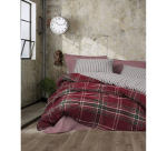 ست کاور دونفره ۴ تکه پنبه‌کتان مدل Natureforce ترک