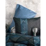 ست کاور دونفره ۴ تکه پنبه‌کتان مدل Dark ترک - تصویر 3