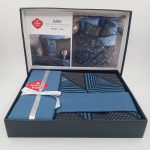 ست کاور دونفره ۴ تکه پنبه‌کتان مدل Dark ترک - تصویر 6