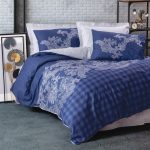 ست کاور دونفره ۴ تکه پنبه‌کتان مدل Masculine Cotton Box ترک ضد حساسیت