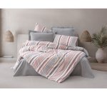 ست کاور دونفره ۴ تکه پنبه‌کتان مدل Natureforce ترک