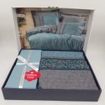 ست کاور ۴ تکه دونفره Cotton Box مدل Folkart Flori - تصویر 3