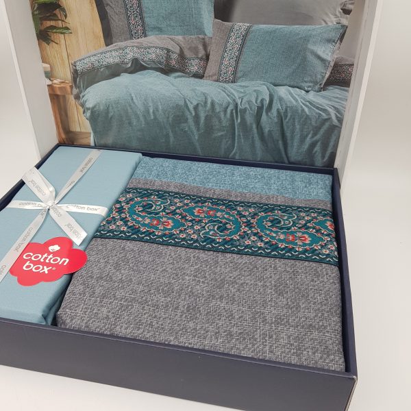 ست کاور ۴ تکه دونفره Cotton Box مدل Folkart Flori - تصویر 4