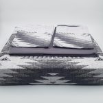 ست کاور دونفره ۴ تکه پنبه‌دوزی مدل Minimal Elon Sari - تصویر 4