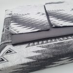 ست کاور دونفره ۴ تکه پنبه‌دوزی مدل Minimal Elon Sari - تصویر 5