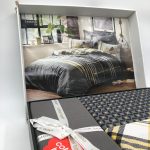 ست کاور دونفره ۴ تکه پنبه‌کتان مدل Masculine Cotton Box ترک ضد حساسیت - تصویر 3