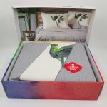 ست پیکه دونفره ۴ تیکه Cotton Box ترک – پنبه کتان ضد حساسیت - تصویر 3