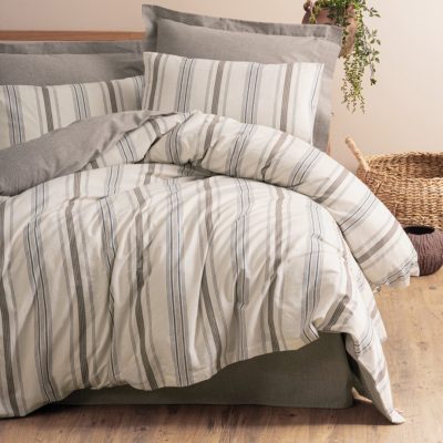 ست کاور دونفره ۴ تکه پنبه‌کتان مدل Natureforce ترک