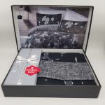 ست کاور دونفره ۴ تکه پنبه‌کتان مدل Dark ترک - تصویر 5