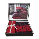 ست کاور دونفره ۴ تکه پنبه‌کتان مدل Dark ترک - تصویر 5