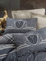 ست کاور دونفره ۴ تکه پنبه‌کتان مدل Masculine Cotton Box ترک ضد حساسیت - تصویر 2