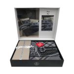 ست کاور دونفره ۴ تکه پنبه‌کتان مدل Masculine Cotton Box ترک ضد حساسیت - تصویر 5