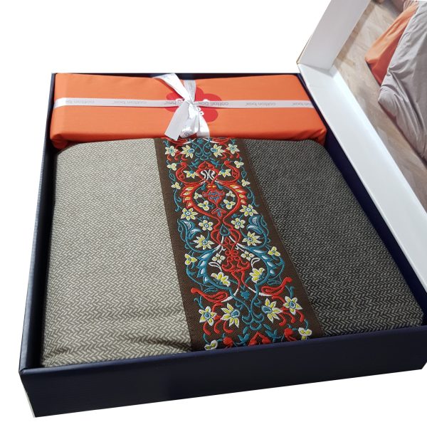 ست کاور ۴ تکه دونفره Cotton Box مدل Folkart Flori - تصویر 4