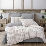 ست کاور دونفره ۴ تکه پنبه‌کتان مدل Natureforce ترک