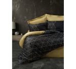 ست کاور دونفره ۴ تکه پنبه‌کتان مدل Dark ترک - تصویر 2