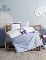 ست کاور نوزادی برجسته ۴ تکه مدل Punch – Miniyo Mav - تصویر 2