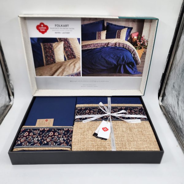 ست کاور ۴ تکه دونفره Cotton Box مدل Folkart Flori - تصویر 6