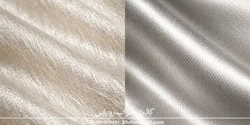 تفاوت روبالشتی ابریشم و ساتن در سرویس خواب