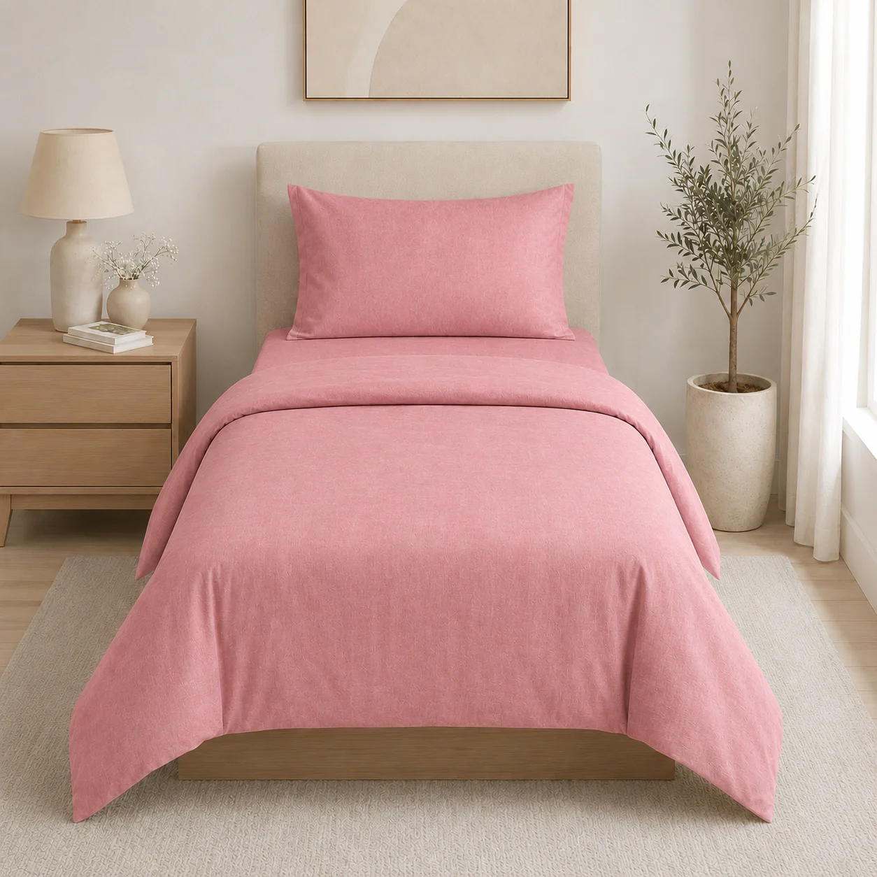 1.1 سرویس ۱ نفره ۳ تیکه برند ipekce مدل soft colours - Image 1